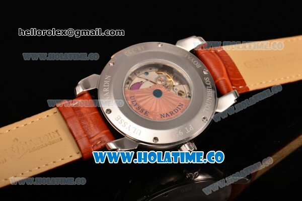 Ulysse Nardin Classico Automatic Steel Case with Stick Markers and White Dial - Click Image to Close